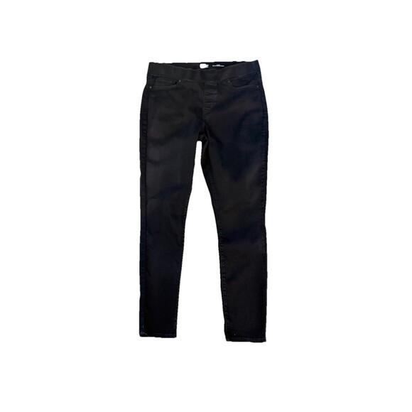 Signature By Levi Strauss Womens Black 14 W32 Shaping Pull-On Super Skinny Jeans - Picture 1 of 12